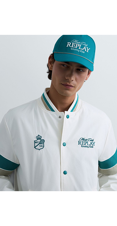 REPLAY &times; Monte Carlo Country Club ボンバージャケット 詳細画像